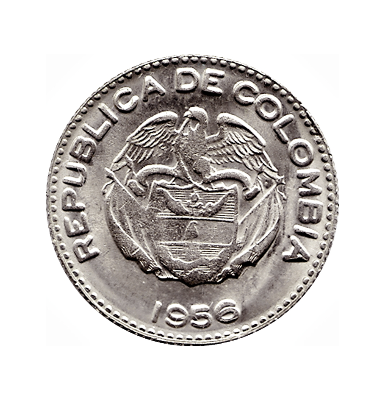 Colombia 10 Centavos 1959-1966 NO UNC