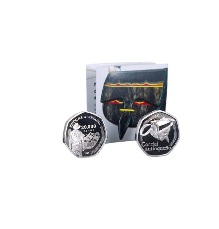 Colombia 20.000 Moneda conmemorativa del carriel 2024