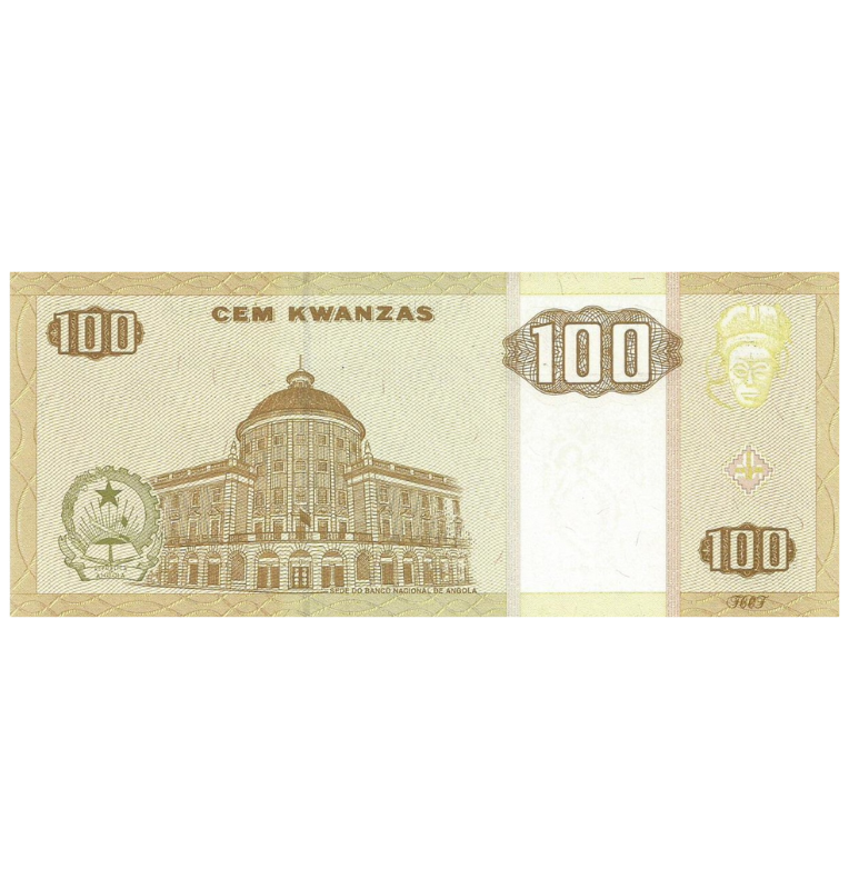 Angola 100 Kwanzas 1999 Pick 147a