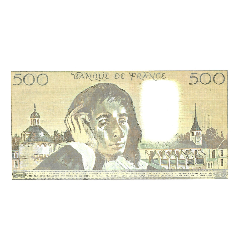 Francia 500 Francos 1988 Pick 156