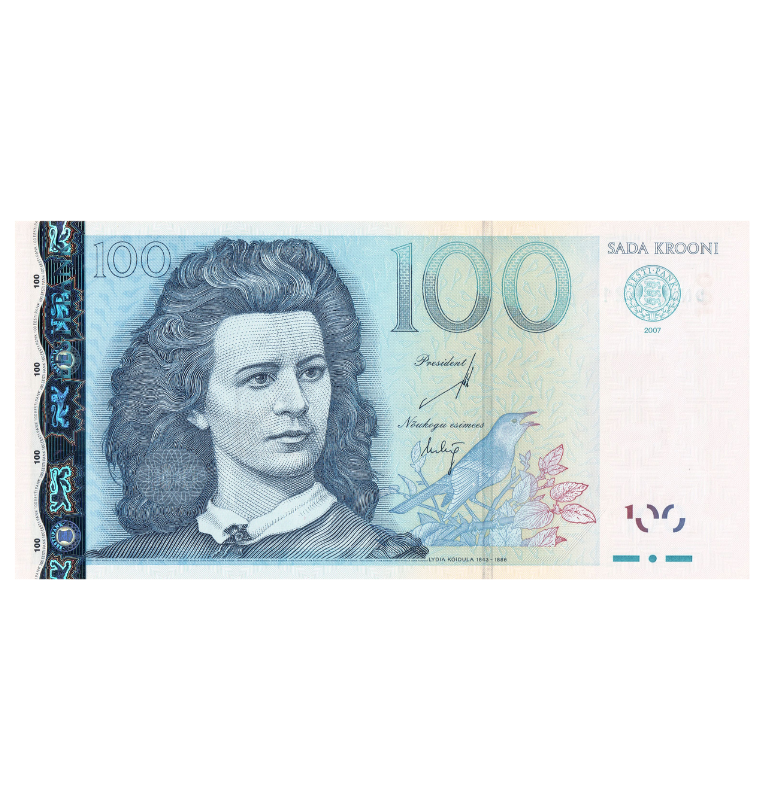 Estonia 100 Krooni 2007 Pick 88