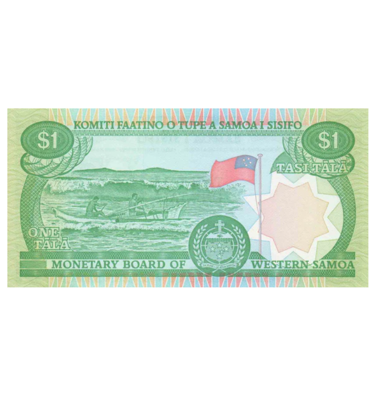 Samoa 1 Tala 1980 ND Pick 19