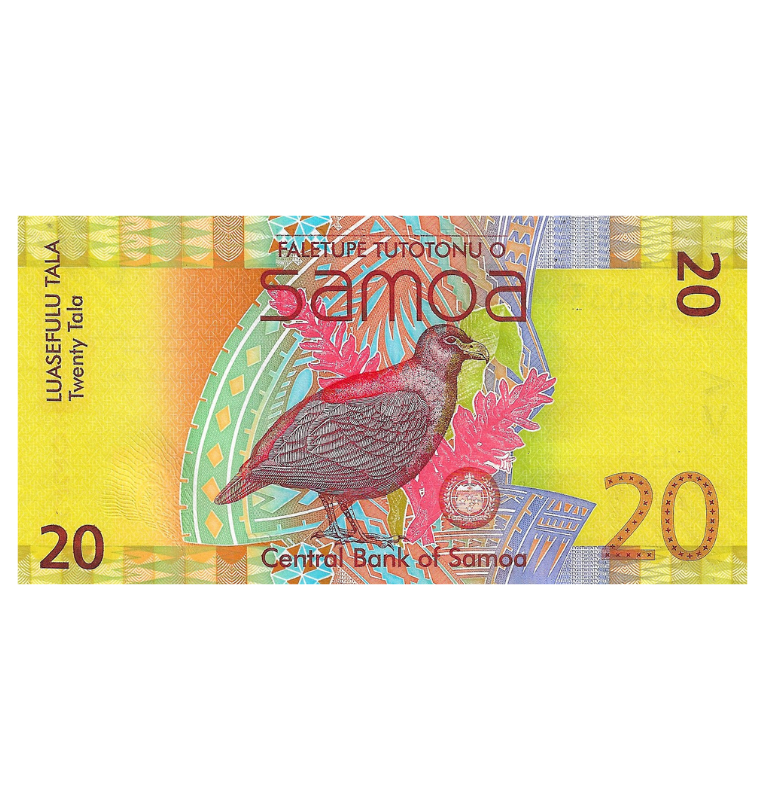 Samoa 20 Tala 2012 ND PICK 40b