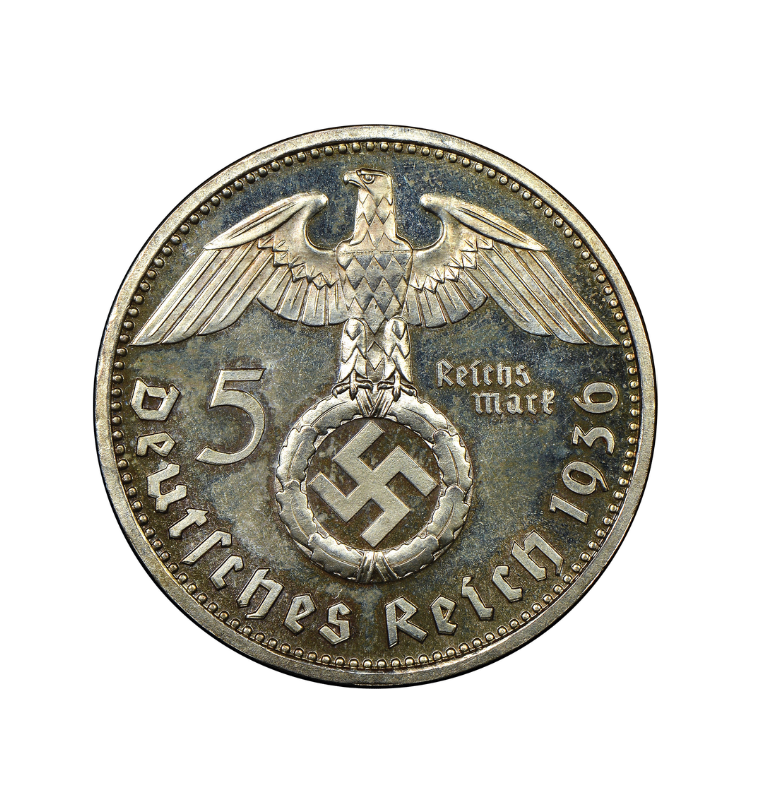 Alemania 5 Reichsmark 1936 NO UNC