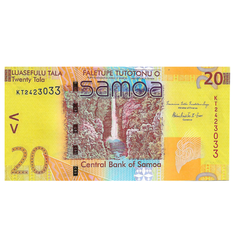 Samoa 20 Tala 2012 ND PICK 40b