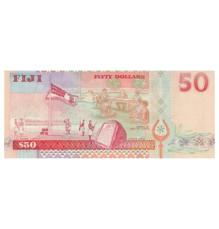 Fiyi 50 Dólares 2002 ND Pick 108a