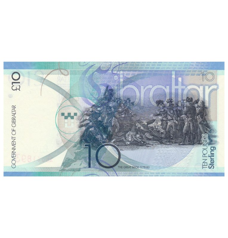 Gibraltar 10 Libras 2016 Pick Nuevo