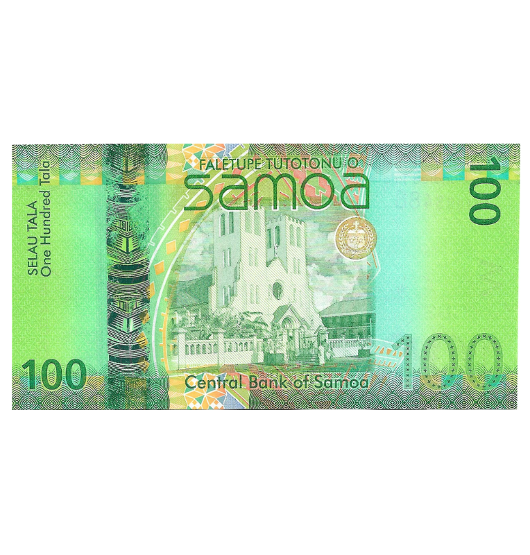 Samoa 100 Tala 2012 ND Pick 44a