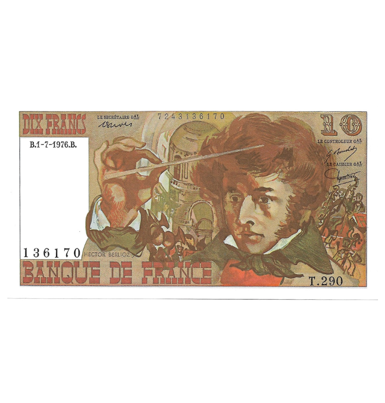 Francia 10 Francos 1976 Pick 150c