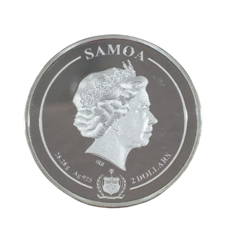 Samoa 2 Dólares 2020 Equipo Olímpico de Samoa /Lanzamiento De Disco