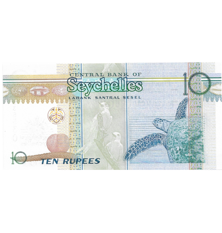 Seychelles 10 Rupias 2013 Conmemorativo Pick 46. Radar 035530