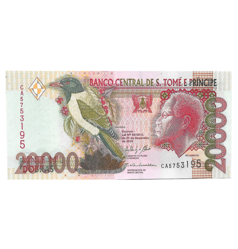 San Tome y Príncipe 20.000 Dobras 2013 Pick 67e