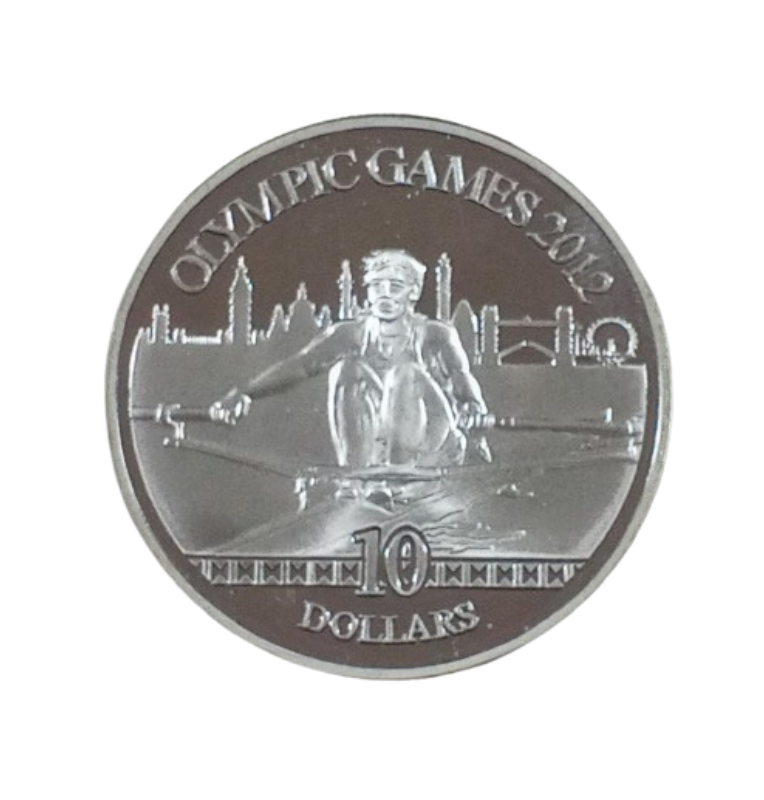 Fiyi 10 Dólares 2011 XXX Juegos Olímpicos de Verano, Londres 2012 - Remo