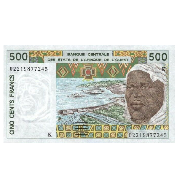 Senegal 500 Francos 2002 ND Pick 710km