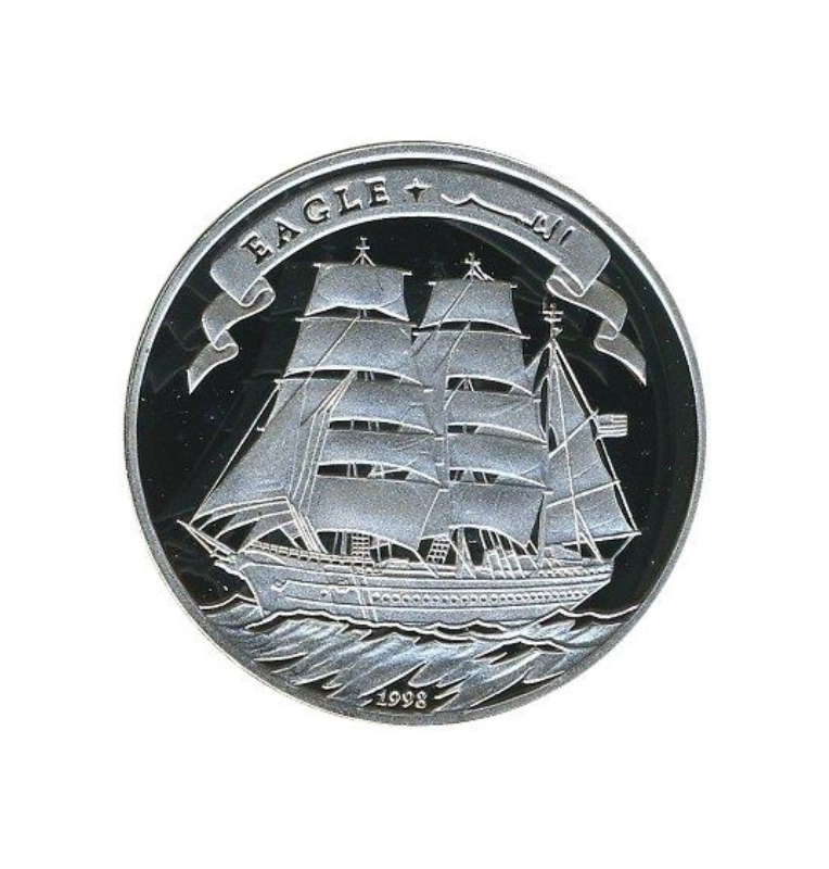 Somalia 5000 Shillings 1998 Emisión conmemorativa Libertad