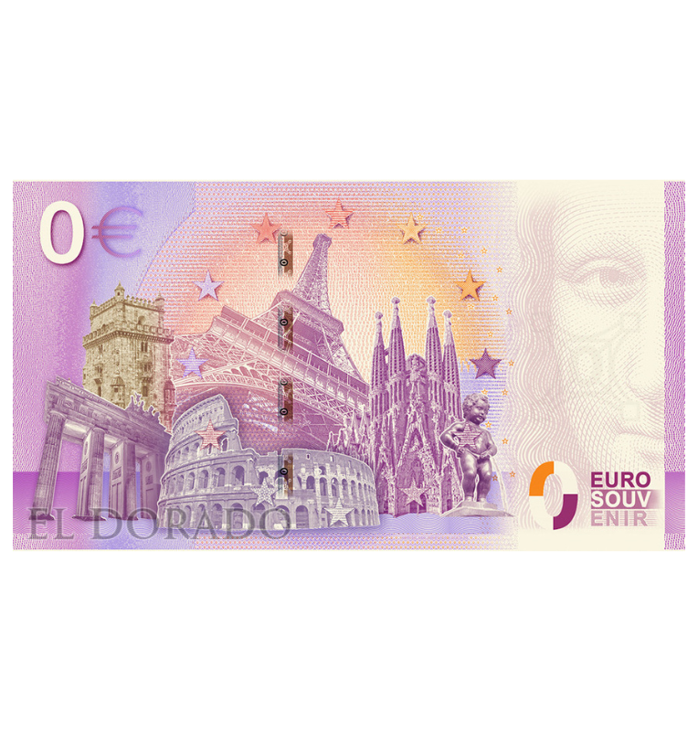 Italia 0 Euro Souvenir Note 2019 Venecia