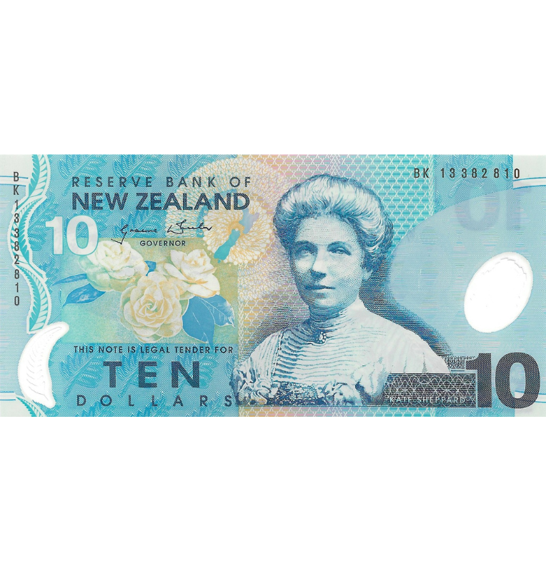 Nueva Zelanda 10 Dólares 2013 Pick 186c Polímero