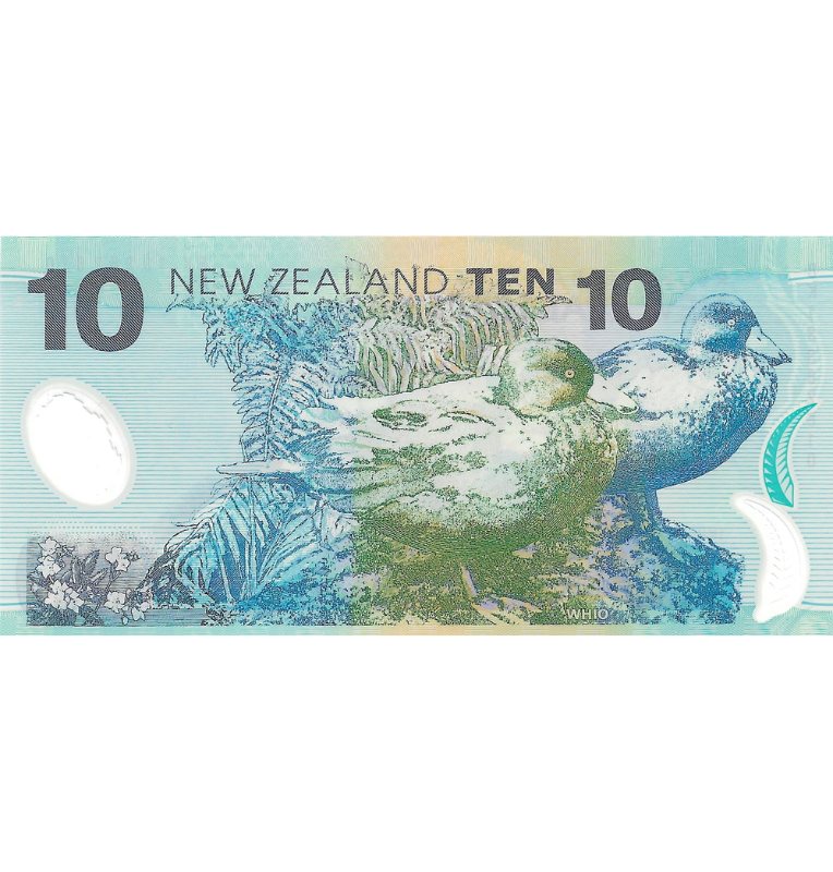 Nueva Zelanda 10 Dólares 2013 Pick 186c Polímero