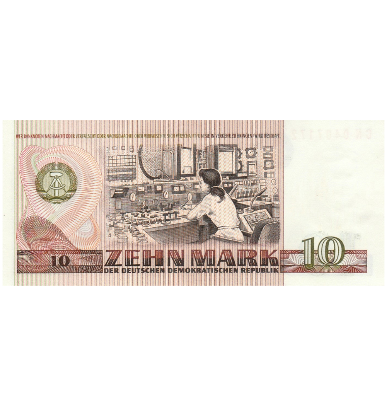 Alemania 10 Mark 1971 Pick 28