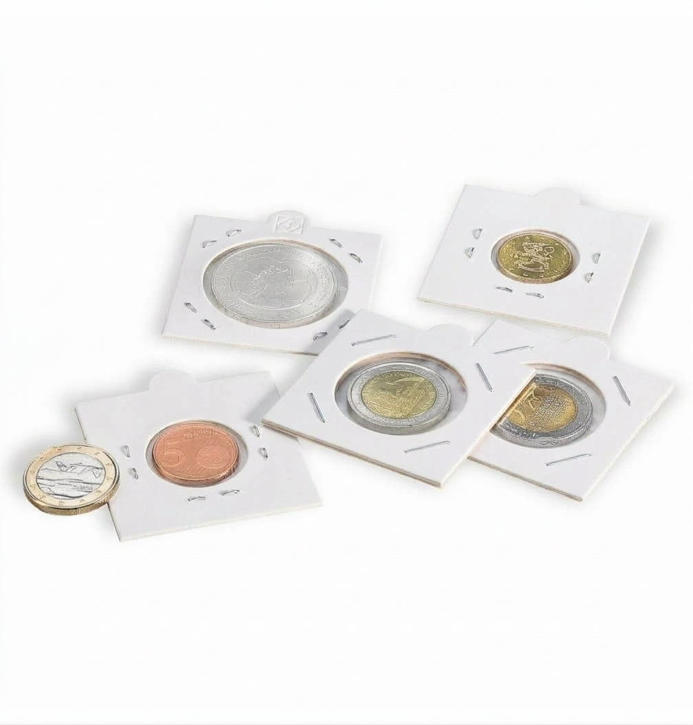 Marquitos Hartberger® para monedas, para grapar x unidad