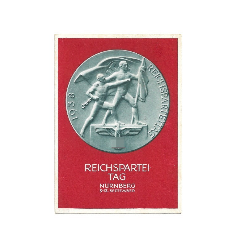 Postal Alemana Reichsparteitag 1938