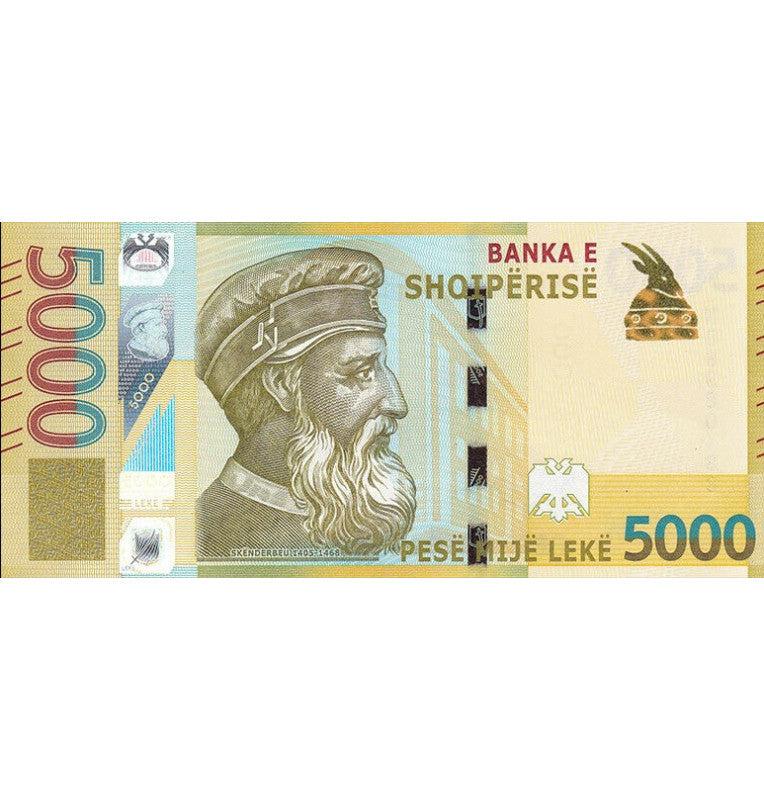 Albania 5000 Lek 2017 Pick New