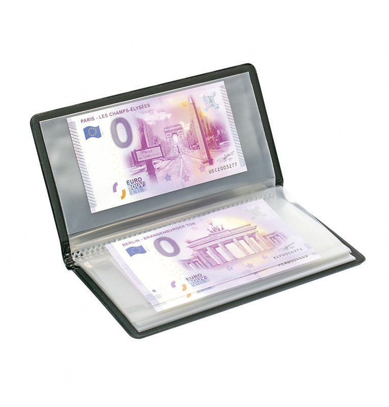Pocket album for banknotes, 195 x 110 x ca. 20 mm
