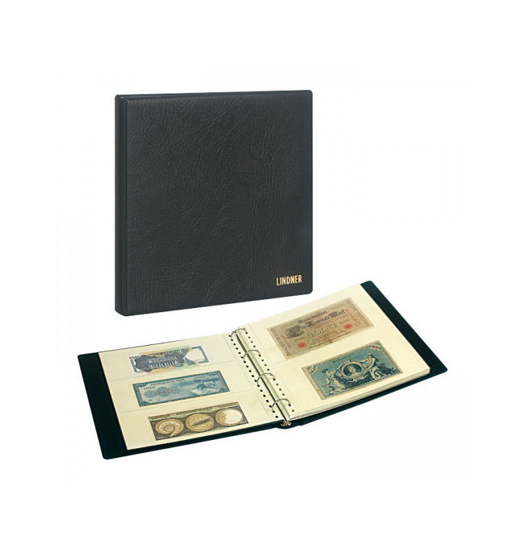 SRS banknote album equipped with 20 transparent SRSBN sleeves