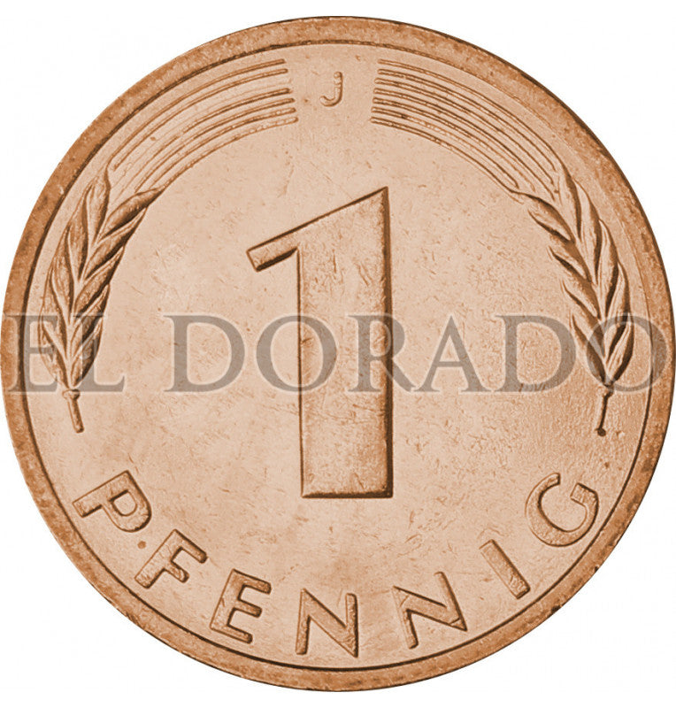 Germany 1 Pfennig 1950-2001 KM 105