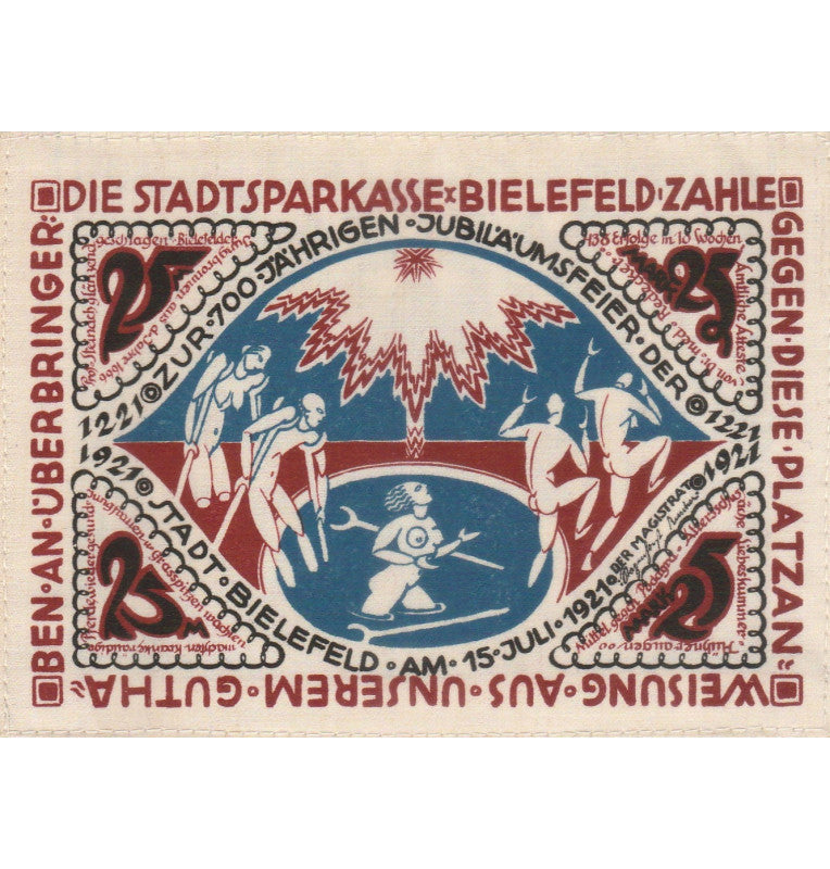 Germany 25 Mark Notgelds of Tela