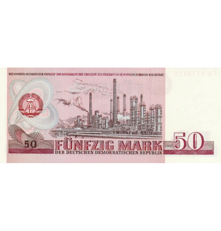 Germany 50 Mark 1971 Pick 30 Contains stains