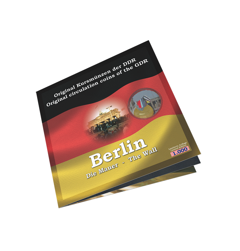 Germany, Berlin Wall folder Year 1960-1990 KM 8, 9, 10, 11, 12, 35