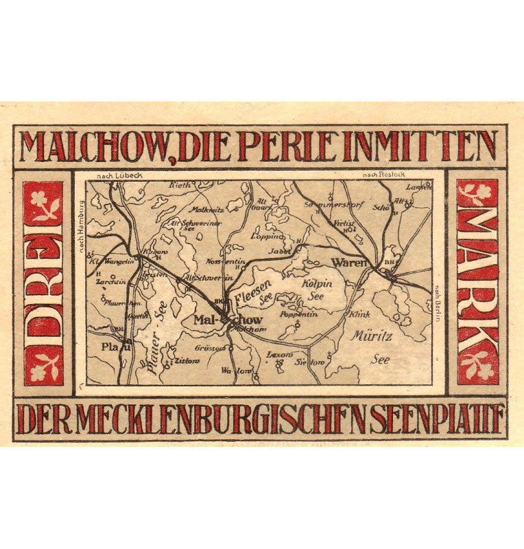Germany-Malchow Set 5 Notgelds