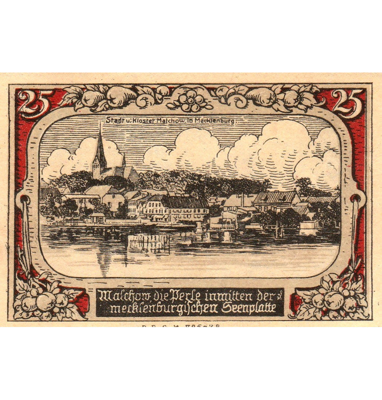 Germany-Malchow Set 5 Notgelds