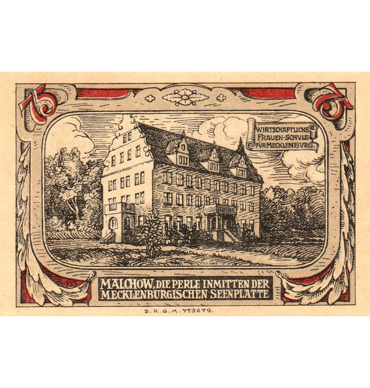 Germany-Malchow Set 5 Notgelds
