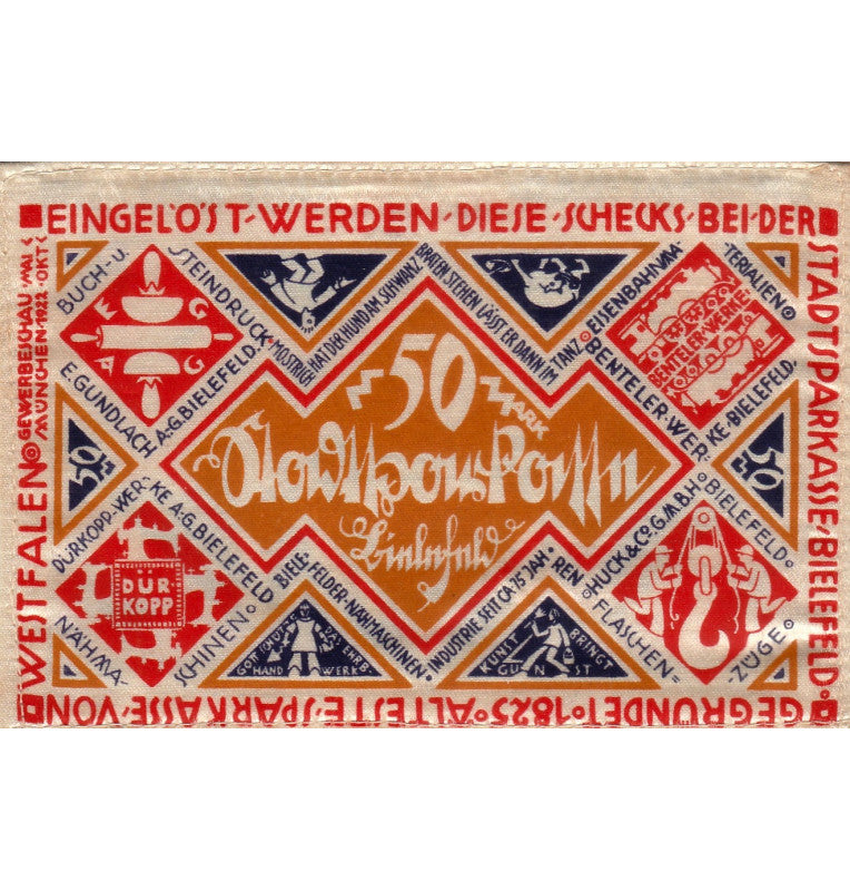 Germany Cloth Notgelds