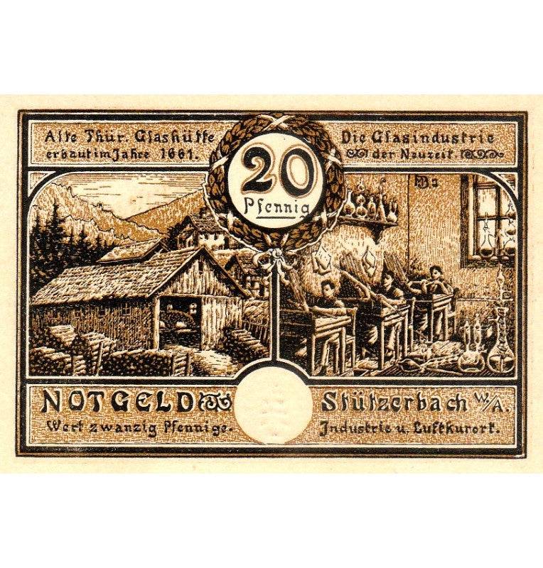 Alemania Set 4 Notgelds 1921