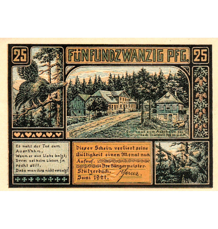 Alemania Set 4 Notgelds 1921