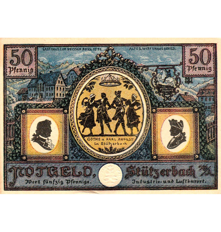 Alemania Set 4 Notgelds 1921