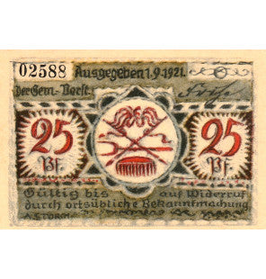 Alemania Set 4 Notgelds 1921