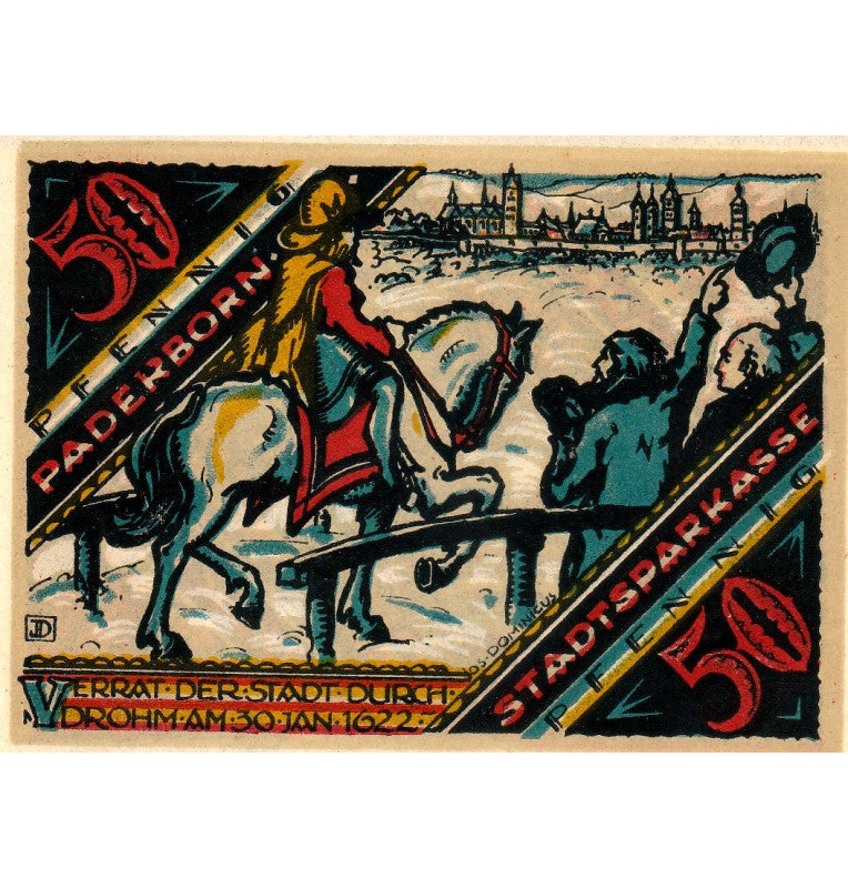 Alemania Set 4 Notgelds 1921