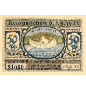 Alemania Set 4 Notgelds 1921
