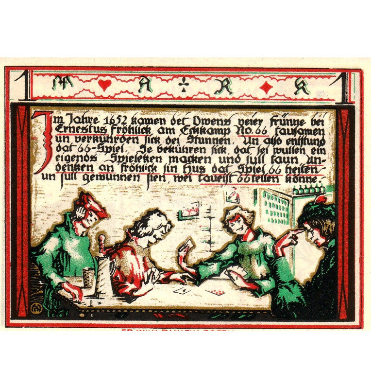 Alemania Set 4 Notgelds 1921