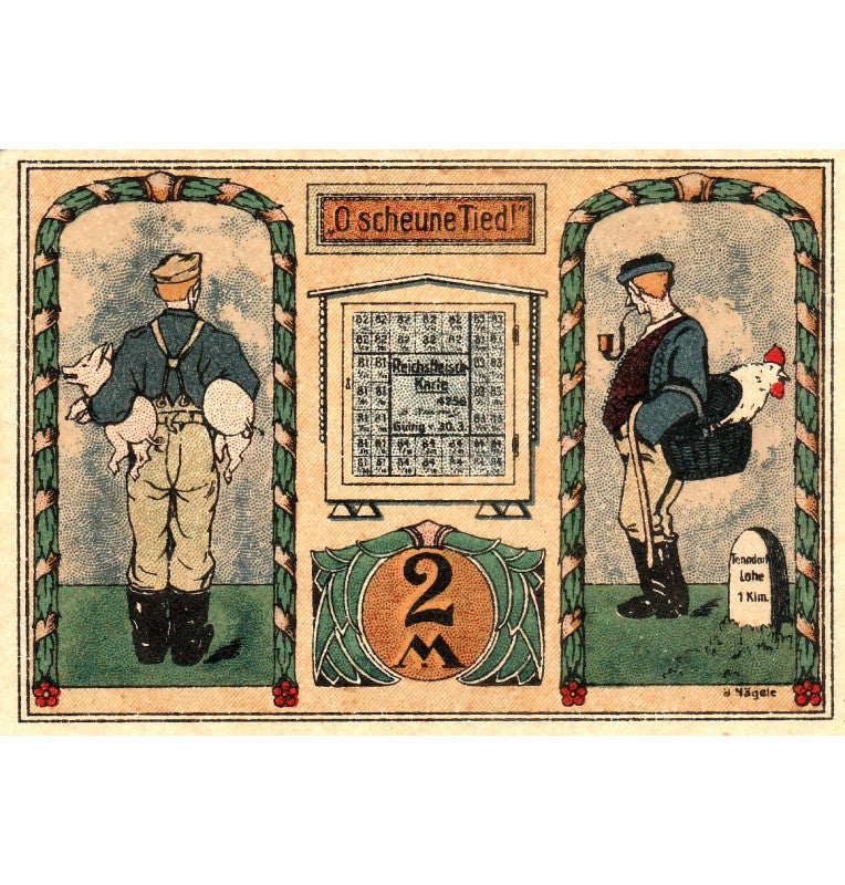 Alemania Set 5 Notgelds 1921