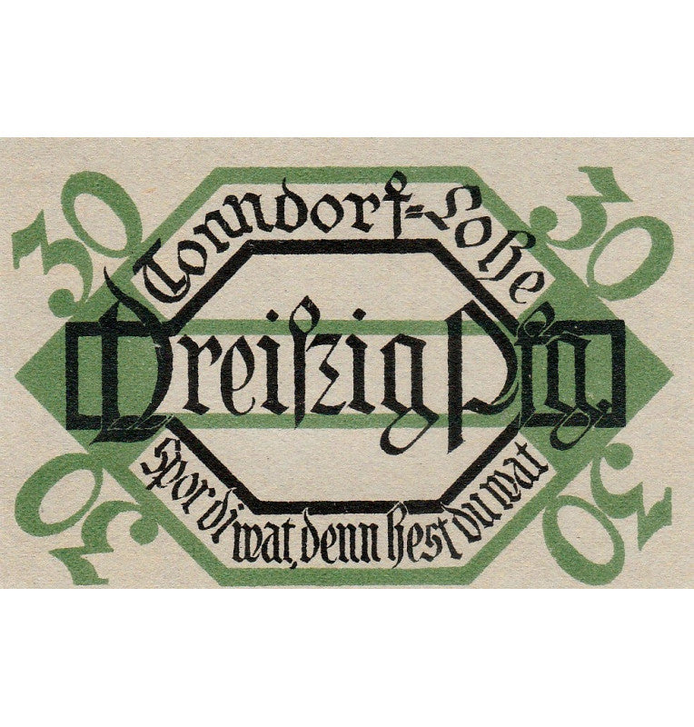 Alemania Set 5 Notgelds 1921