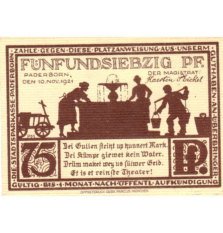 Alemania Set 5 Notgelds