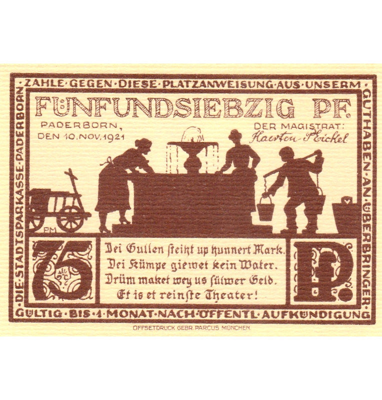 Alemania Set 5 Notgelds