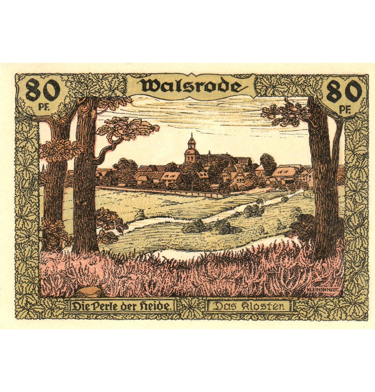 Alemania Set 6 Notgelds 1866-1914