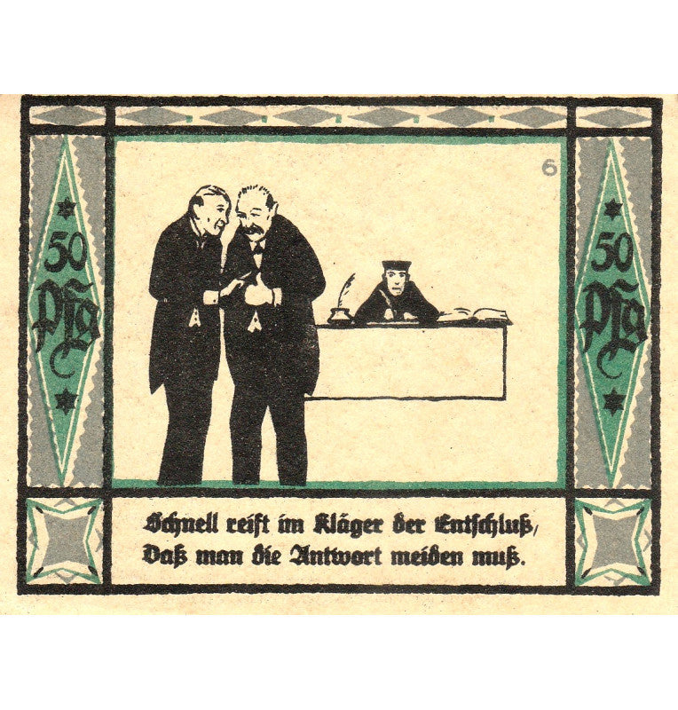 Alemania Set 8 Notgelds 1921