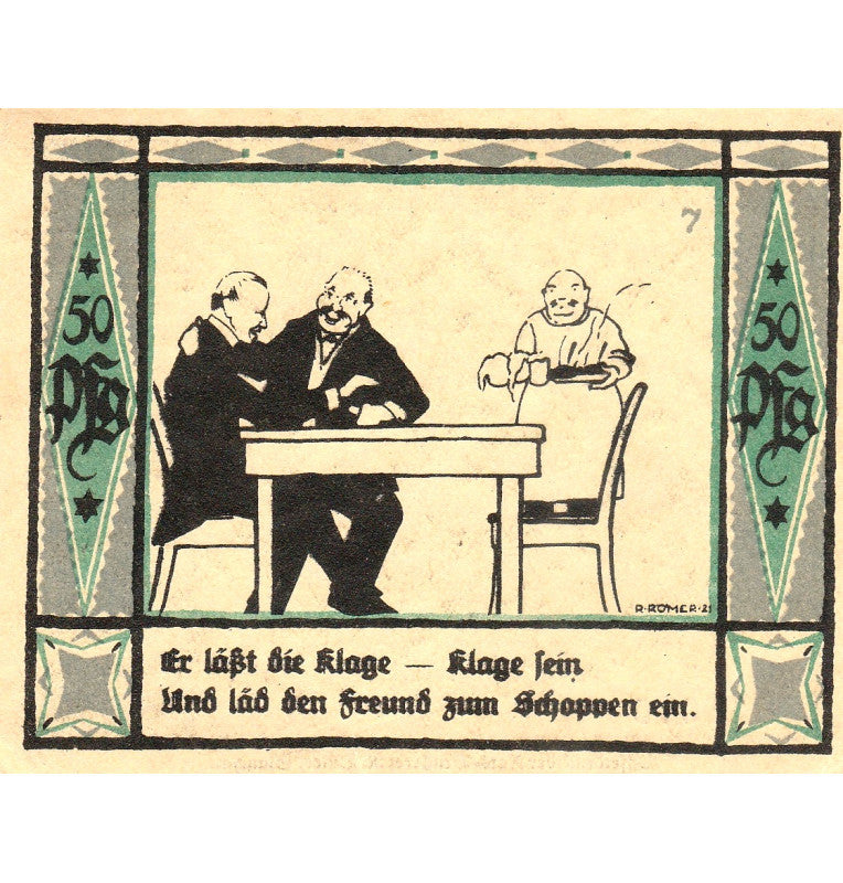 Alemania Set 8 Notgelds 1921